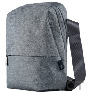 Сумка Xiaomi Runmi 90 Ninetygo Urban Simple Shoulder Bag Light Gray